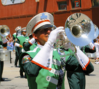 Marching Mello in Action