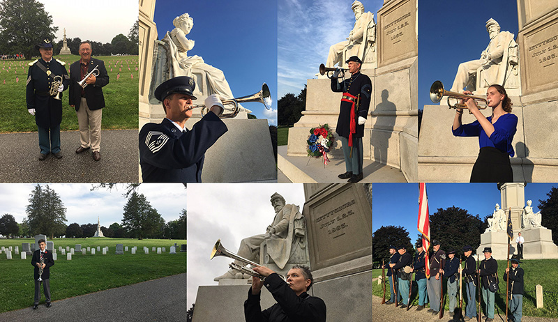“One Hundred Nights of Taps” at Gettysburg National Cemetery prepares for closing ceremony marking a summer of honor