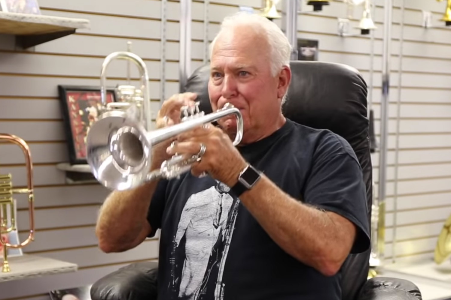 Steve Dillard on the 1603+ Trumpet